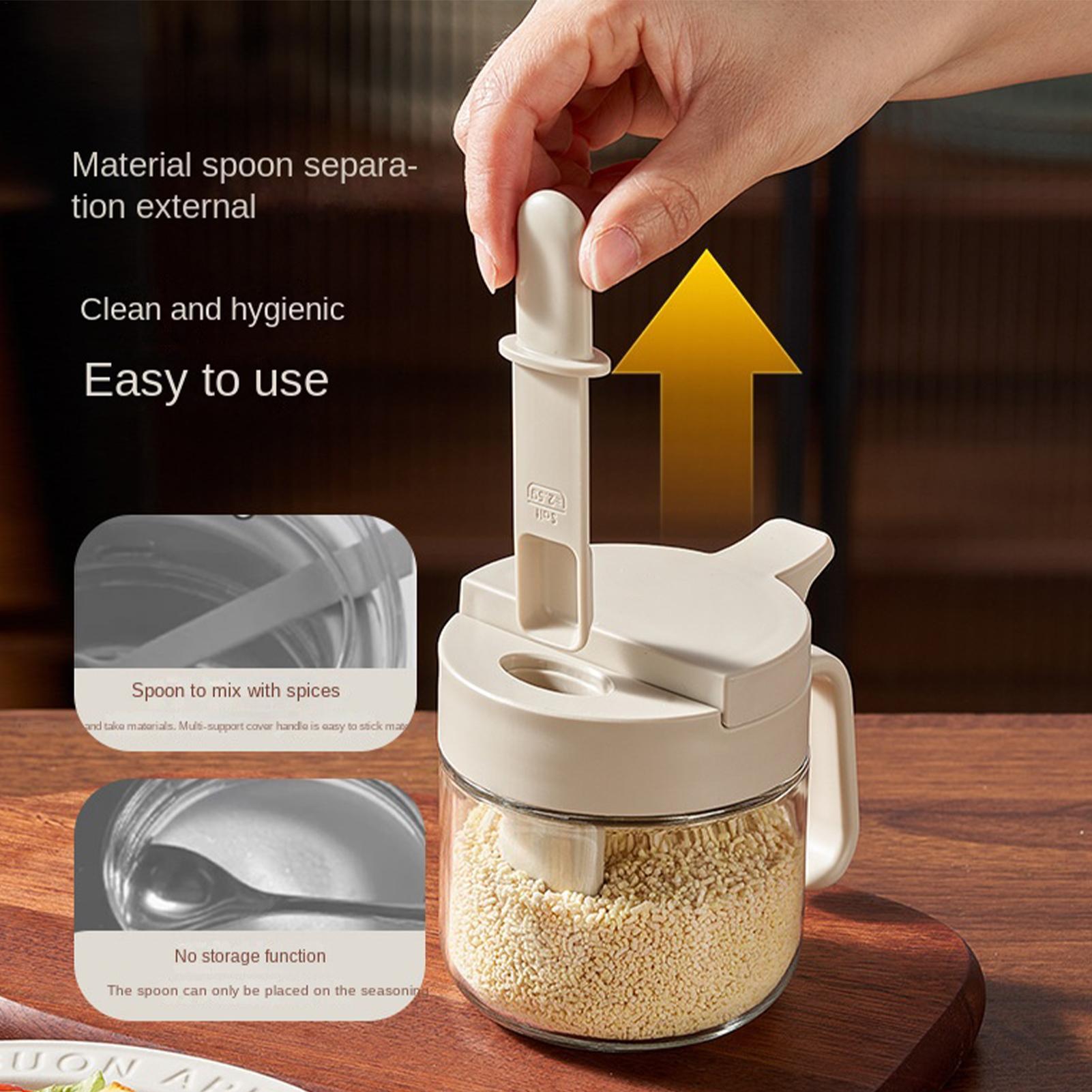 Seasoning Jar Leak-Proof Salt  - Food Storage For Room ulasan dan harga