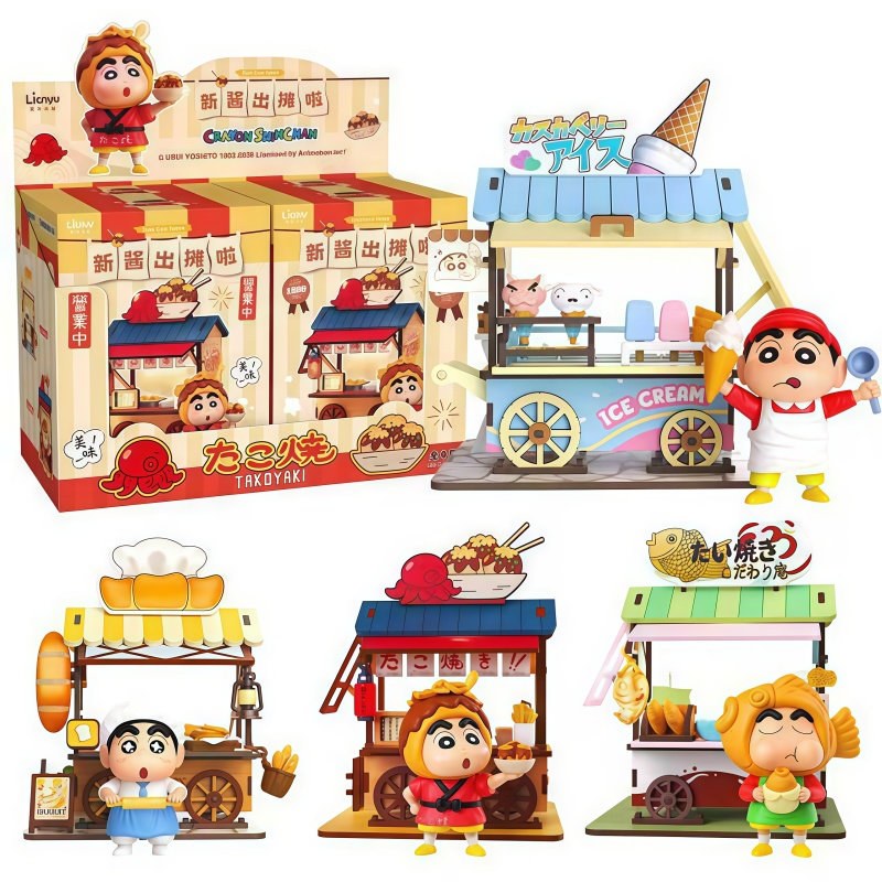 Crayon Shin-chan Food Cart Bli - Set Food Storage ulasan dan harga