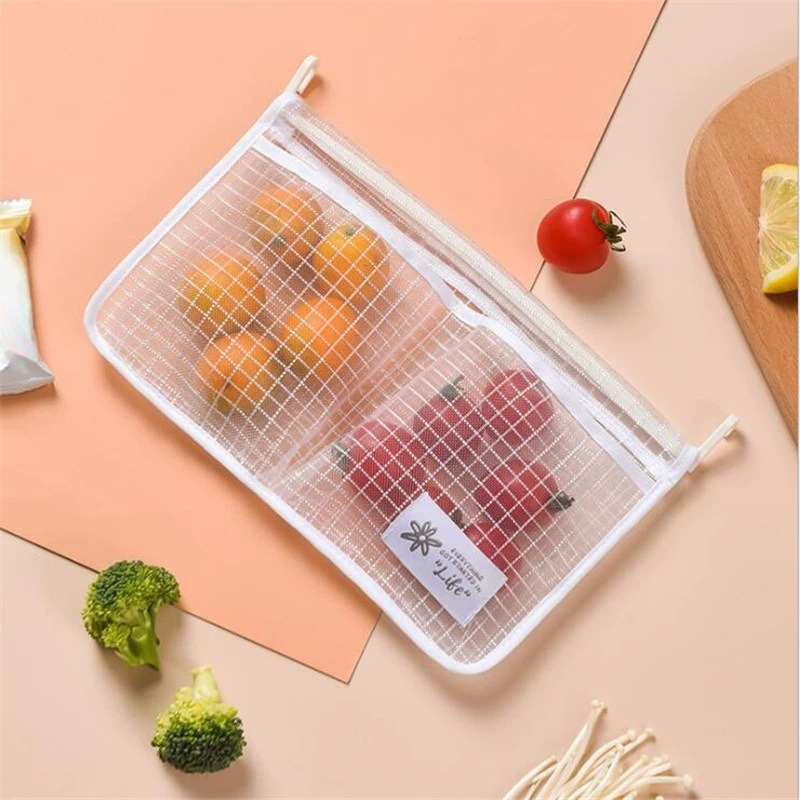 Refrigerator Storage Net Bag D - Food Storage Pantry ulasan dan harga